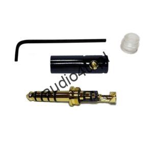 Wtyk audio 4.4mm balanced TRRRS na kabel